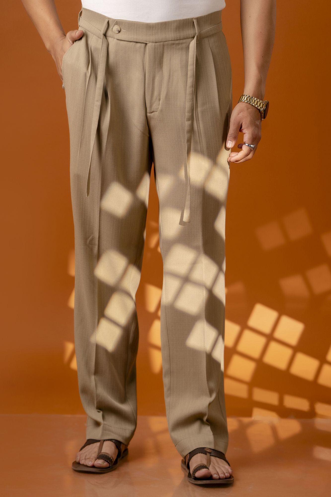 Cropped Structural Crop Pant